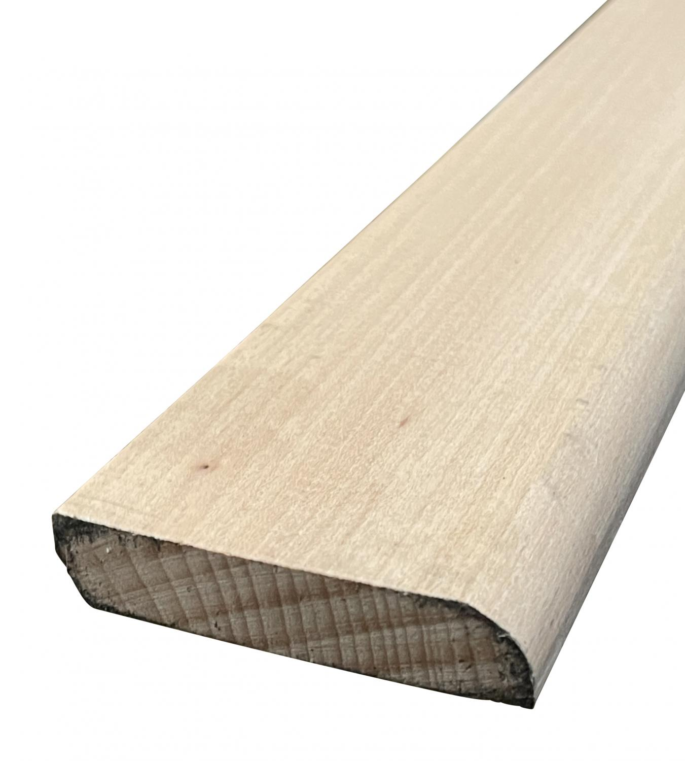 13 x 60 mm Sockelleisten Buche roh_0 13 x 60 mm Sockelleisten Buche roh_0