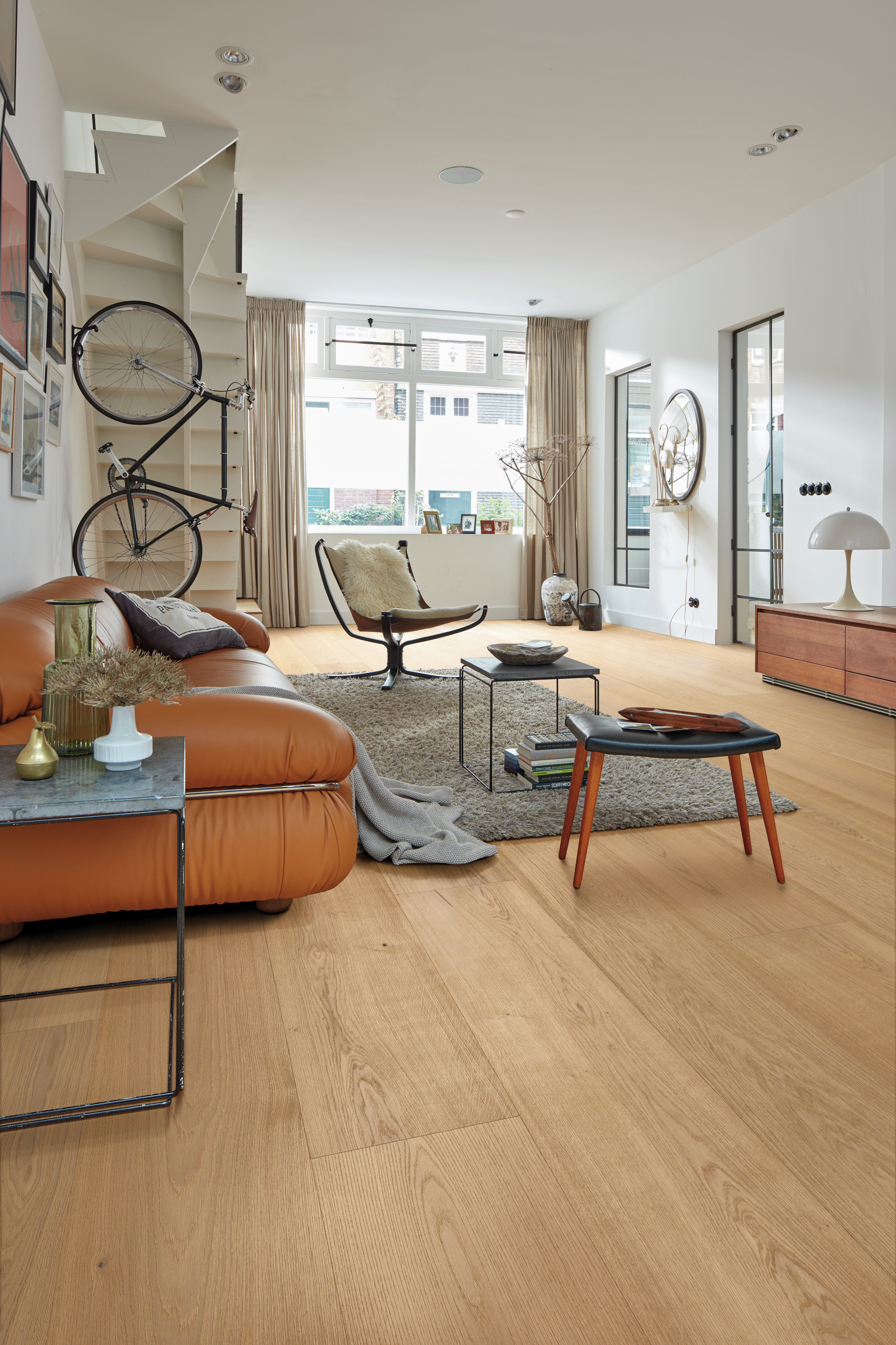 11 mm Lindura-Holzboden HD 400 ultramattlackiert - Eiche natur hell gebürstet 08918_2