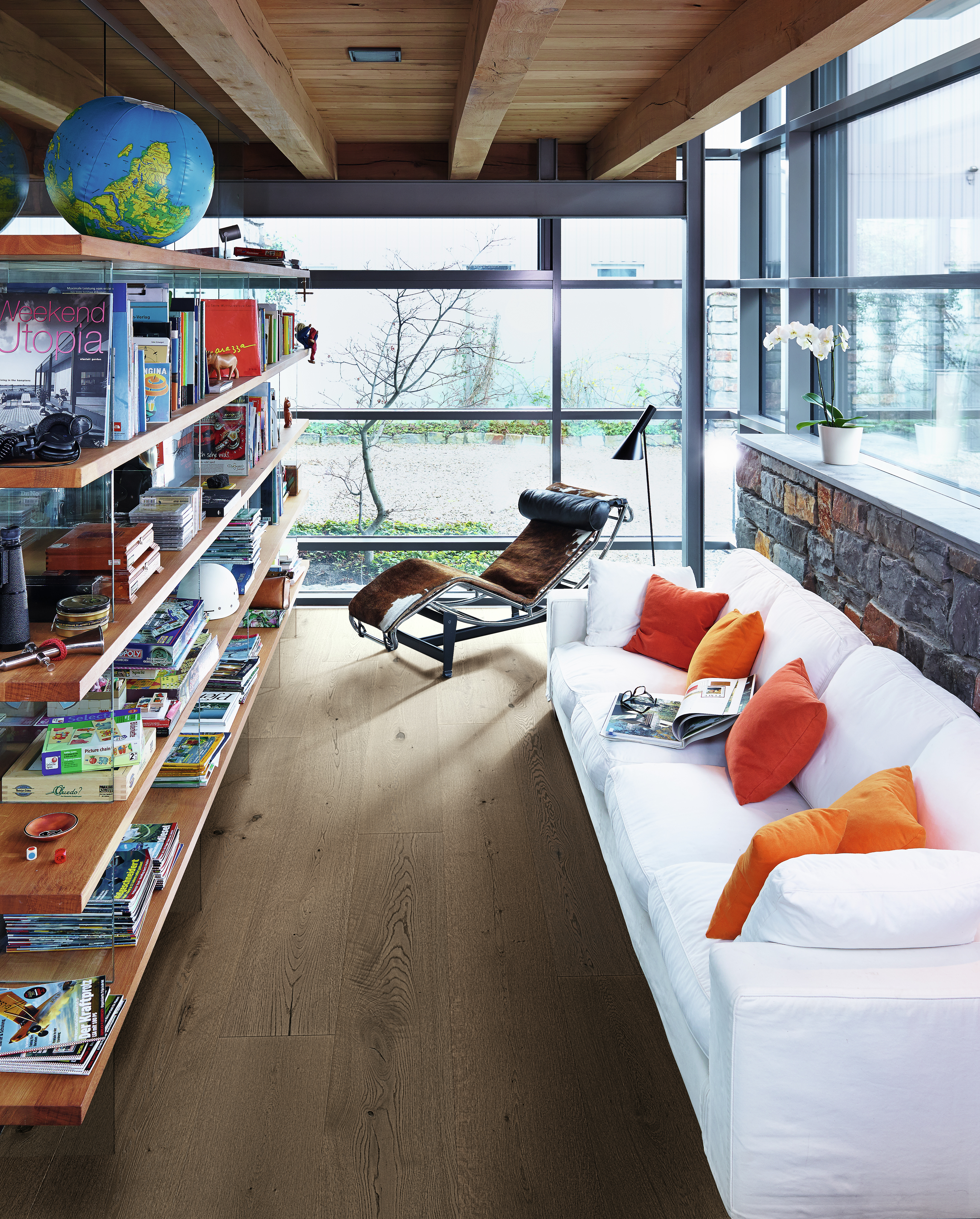 11 mm Lindura-Holzboden HD 400 naturgeölt - Eiche authentic lehmgrau gebürstet 08901_2 11 mm Lindura-Holzboden HD 400 naturgeölt - Eiche authentic lehmgrau gebürstet 08901_2