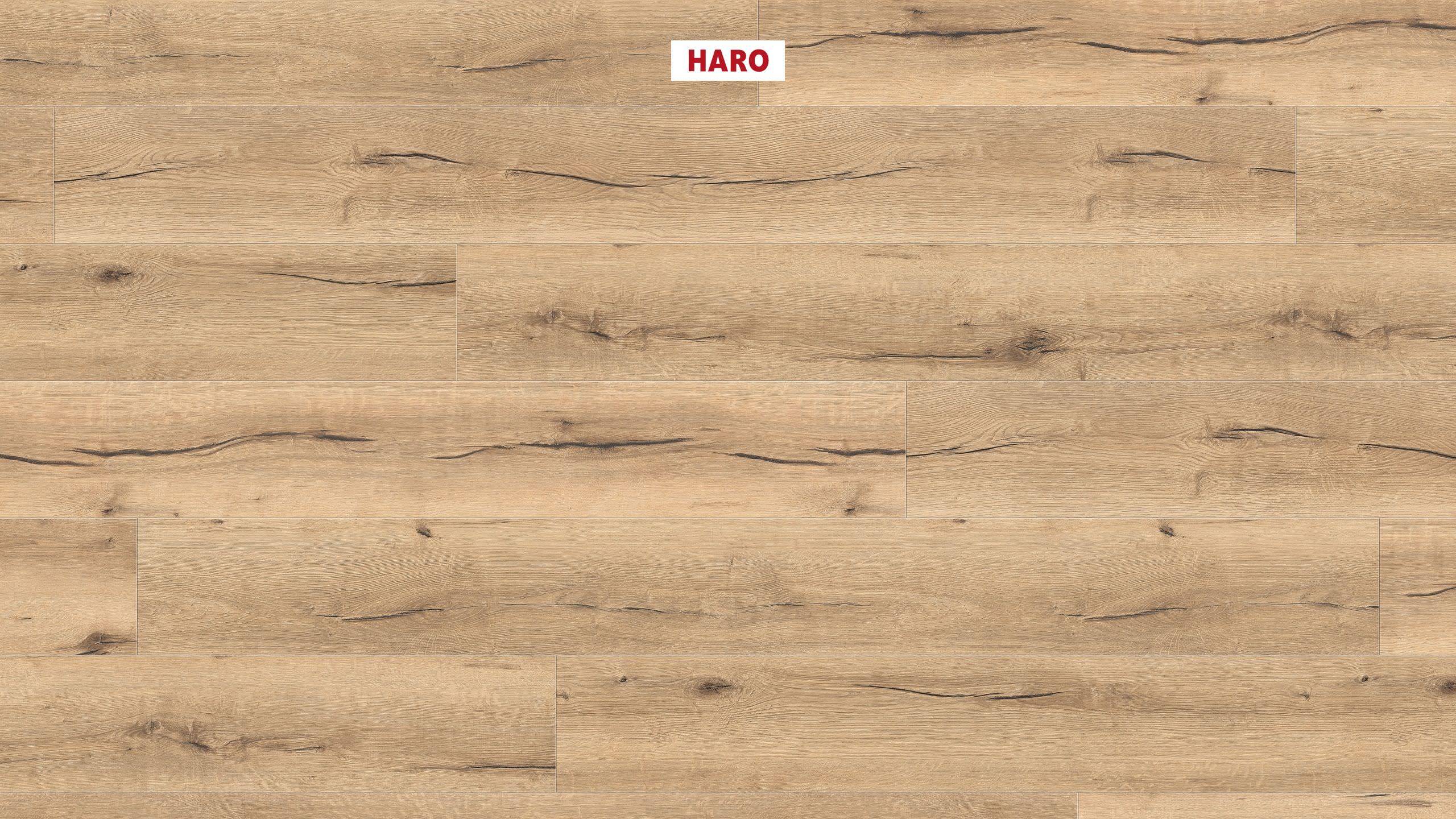 8 mm HARO Laminatboden Tritty 100 - Eiche italica creme_0