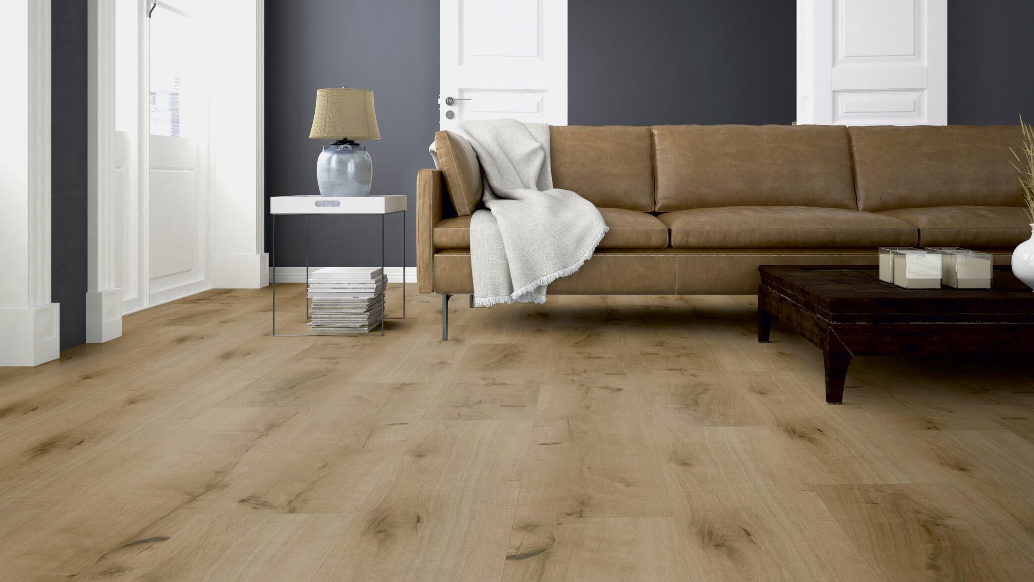 2,5 mm ter Hürne Soya Design-Vinylboden - Eiche Bilbao_3