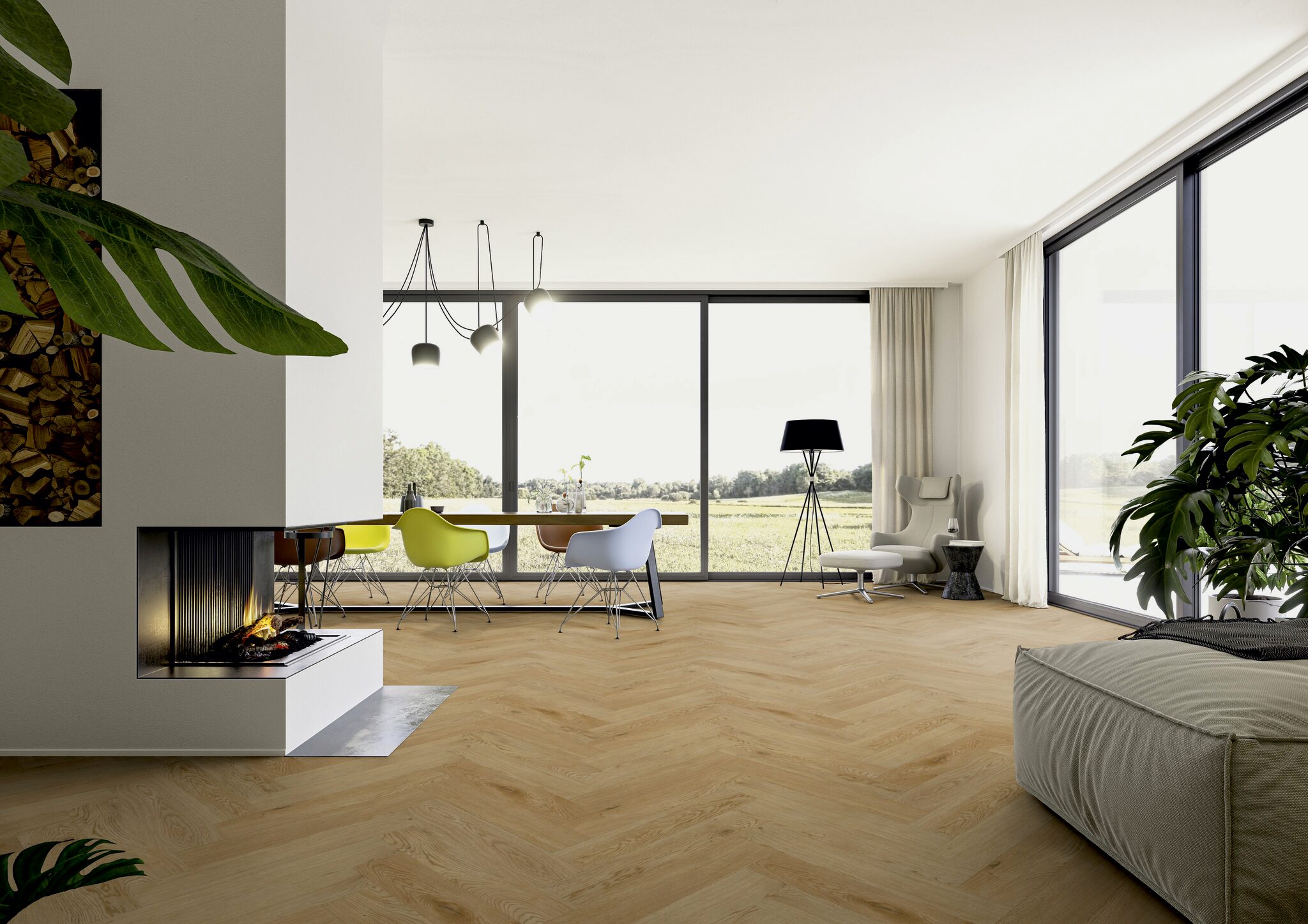 2,5 mm ter Hürne Soya Design-Vinylboden - Eiche Dublin_4