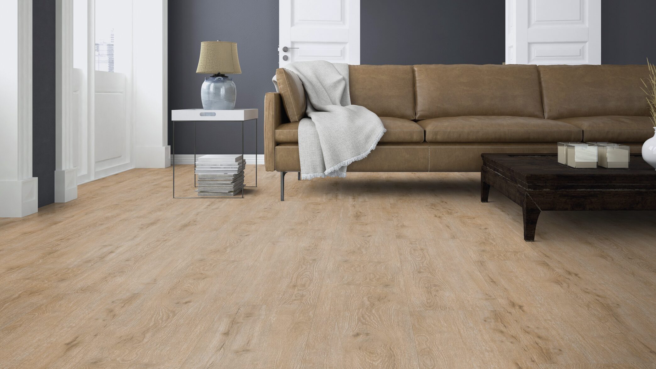 2,5 mm ter Hürne Soya Design-Vinylboden - Eiche Gent_3