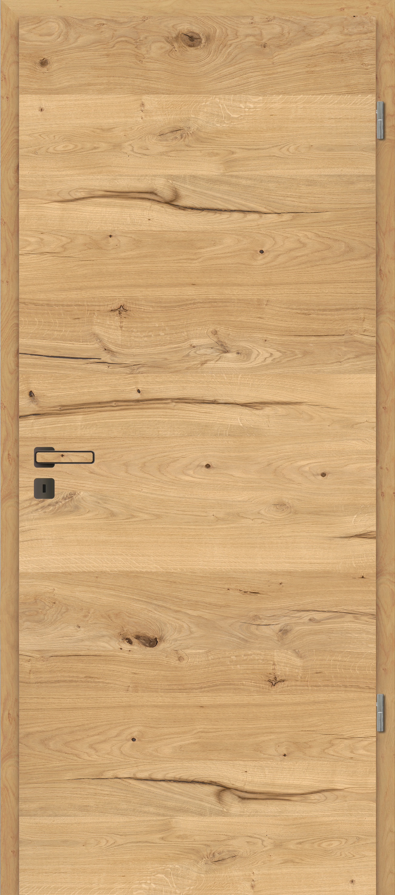 HGM Türblatt - Fachwerk Eiche Natur (quer), DIN Rechts_0 HGM Türblatt - Fachwerk Eiche Natur (quer), DIN Rechts_0