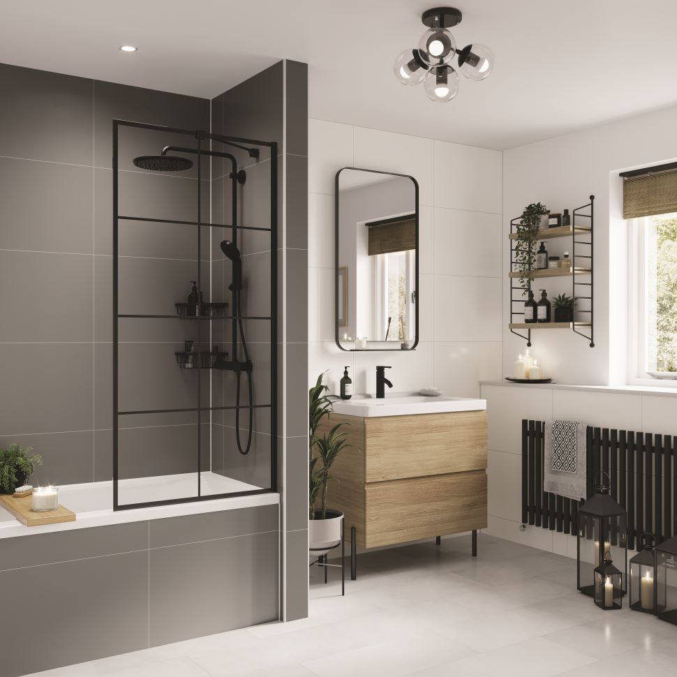 11 mm Multipanel Wandpaneele - Alpine White MT1100 - Large Tile Kollektion_2 11 mm Multipanel Wandpaneele - Alpine White MT1100 - Large Tile Kollektion_2