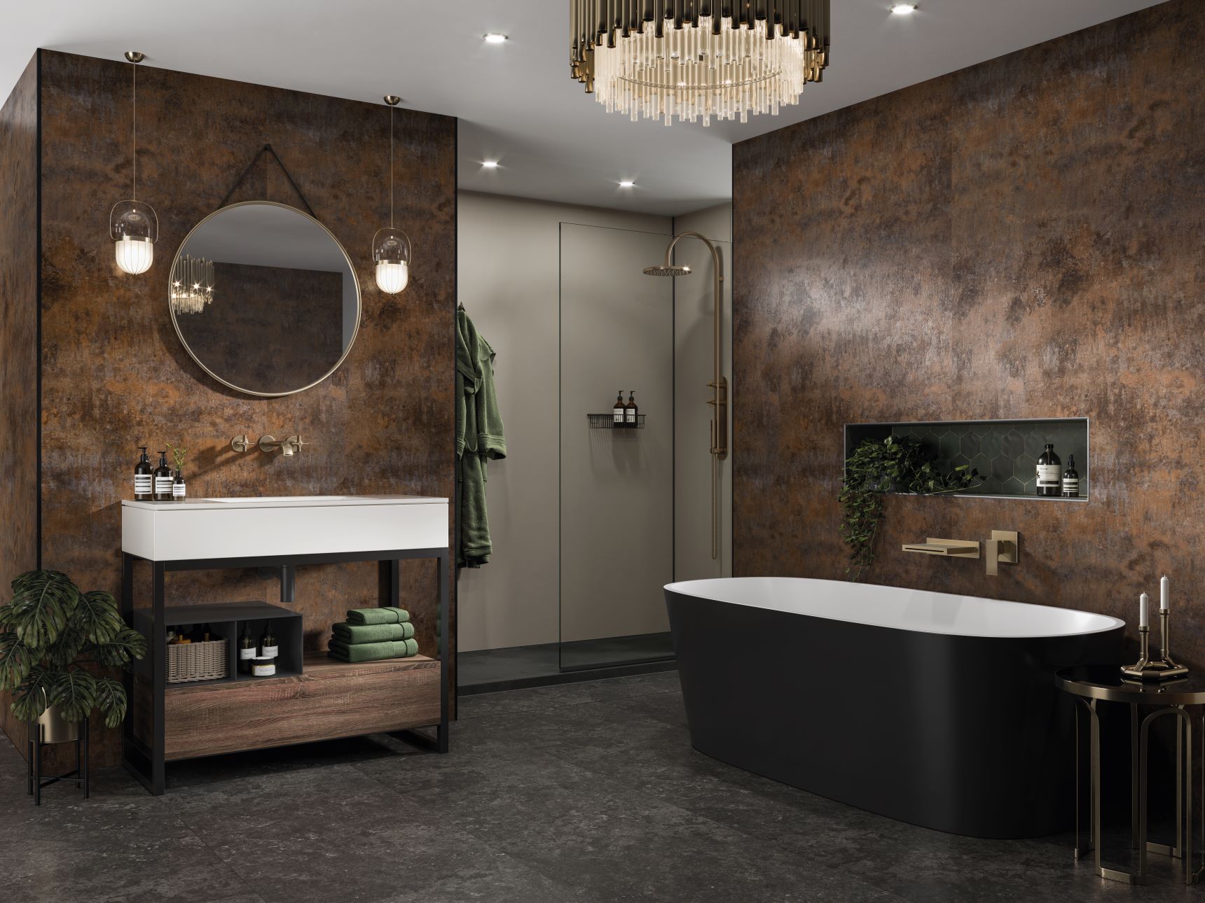 11 mm Multipanel Wandpaneele - Corten Elements 8832 - Linda Barker Kollektion_1