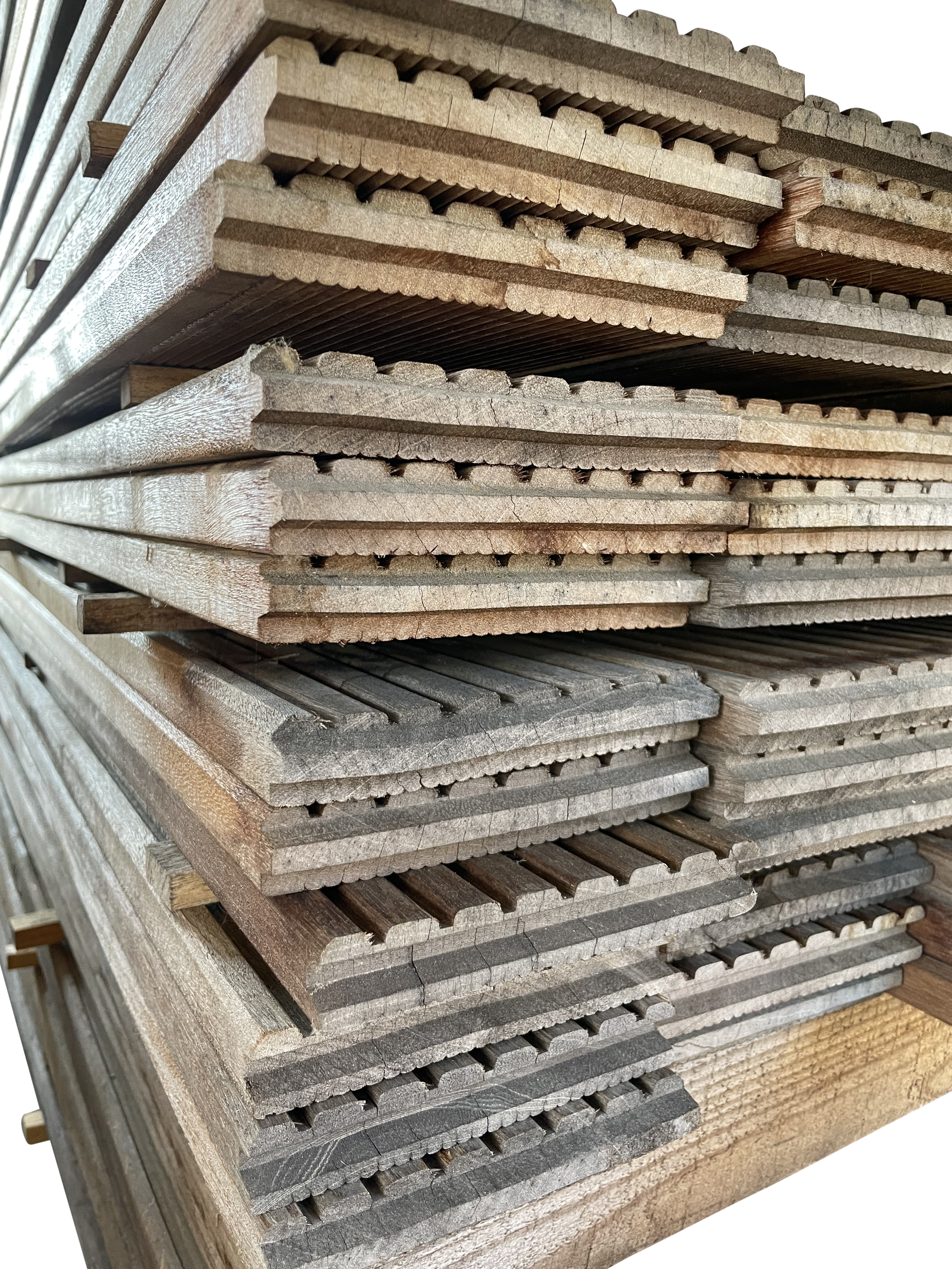 25 x 145 mm Bangkirai Terrassendiele KD - B-WARE!!! mit N+F_0