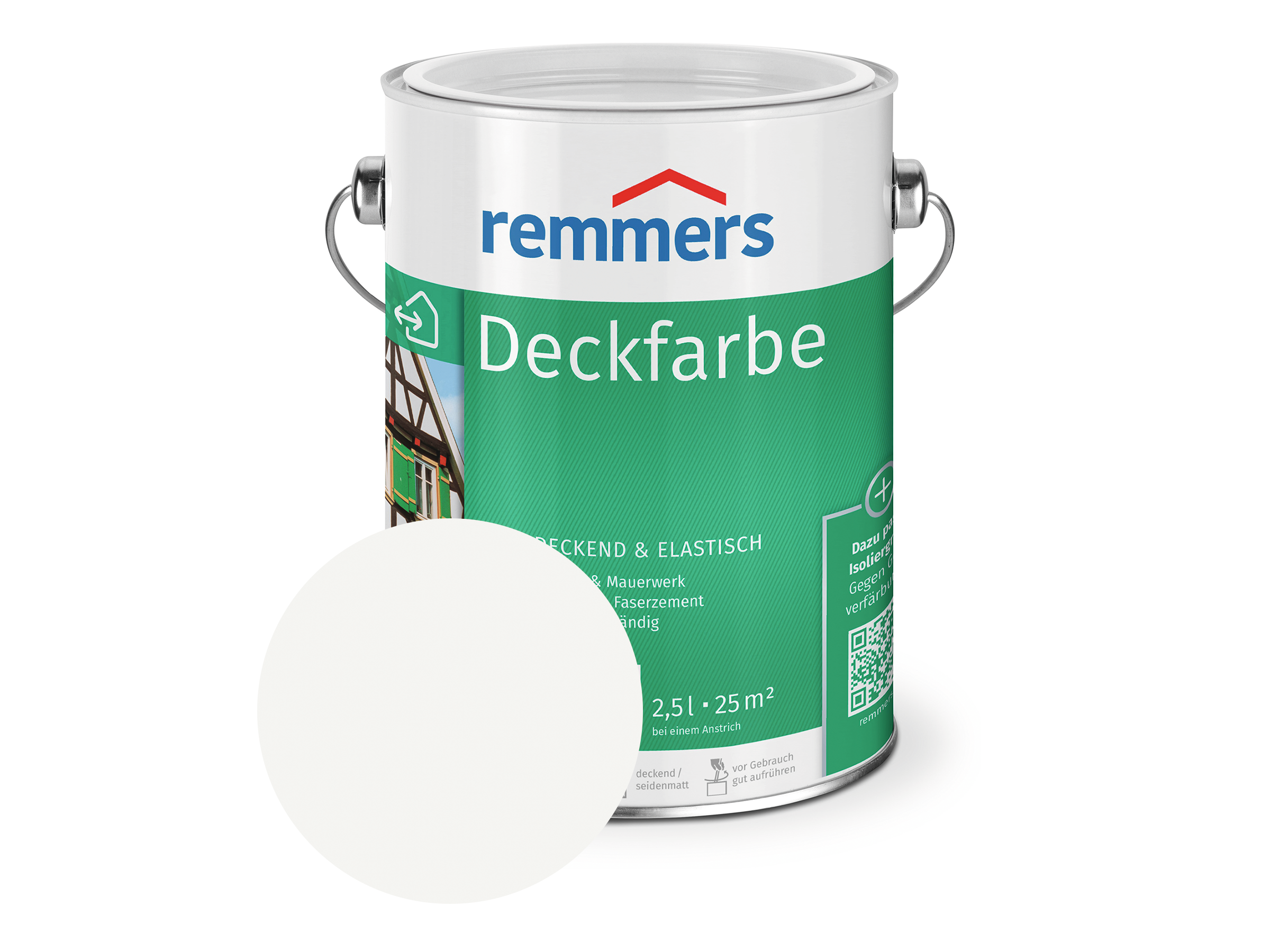 Remmers Deckfarbe - weiß_0