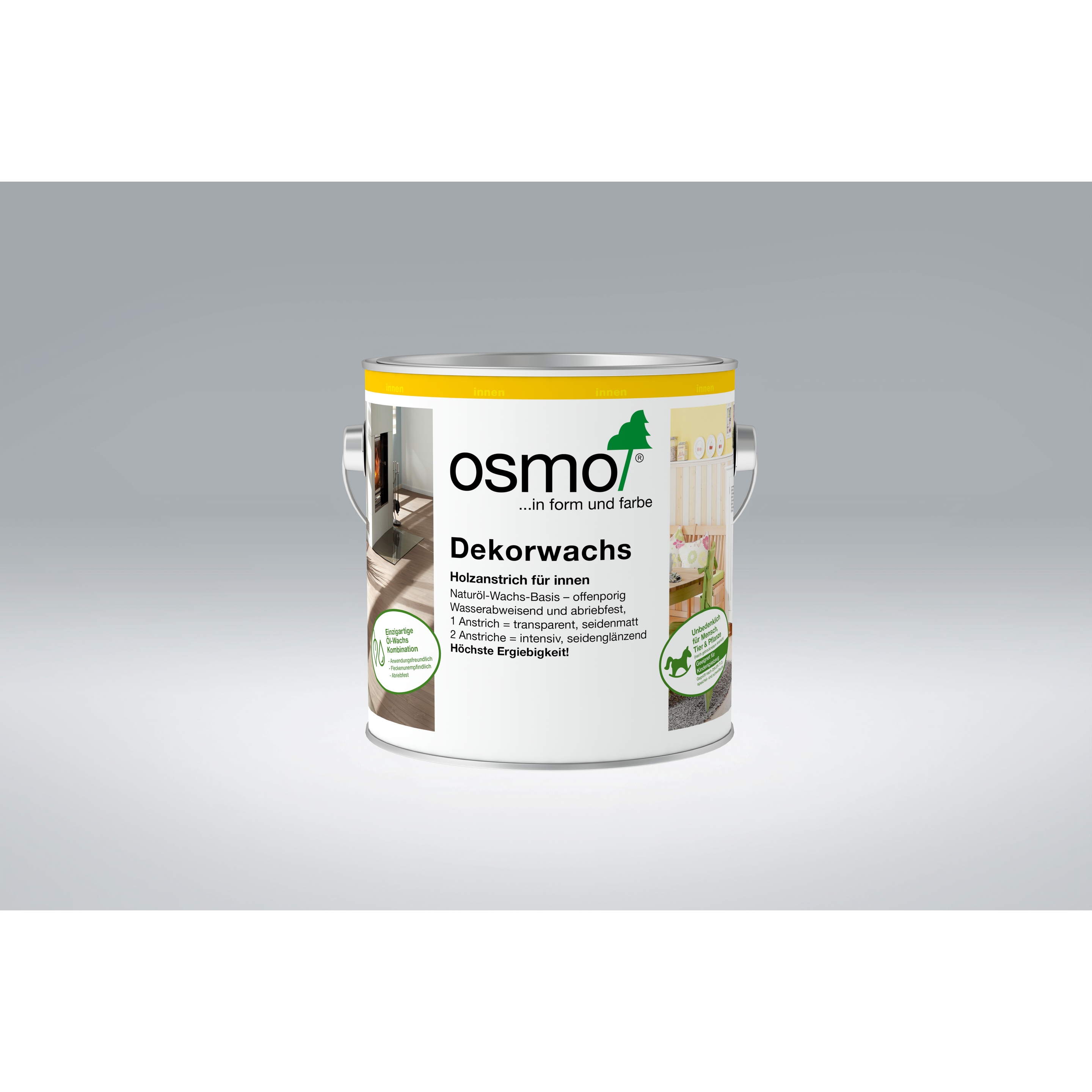 Osmo Dekorwachs Transparent - Weiss 3111_0