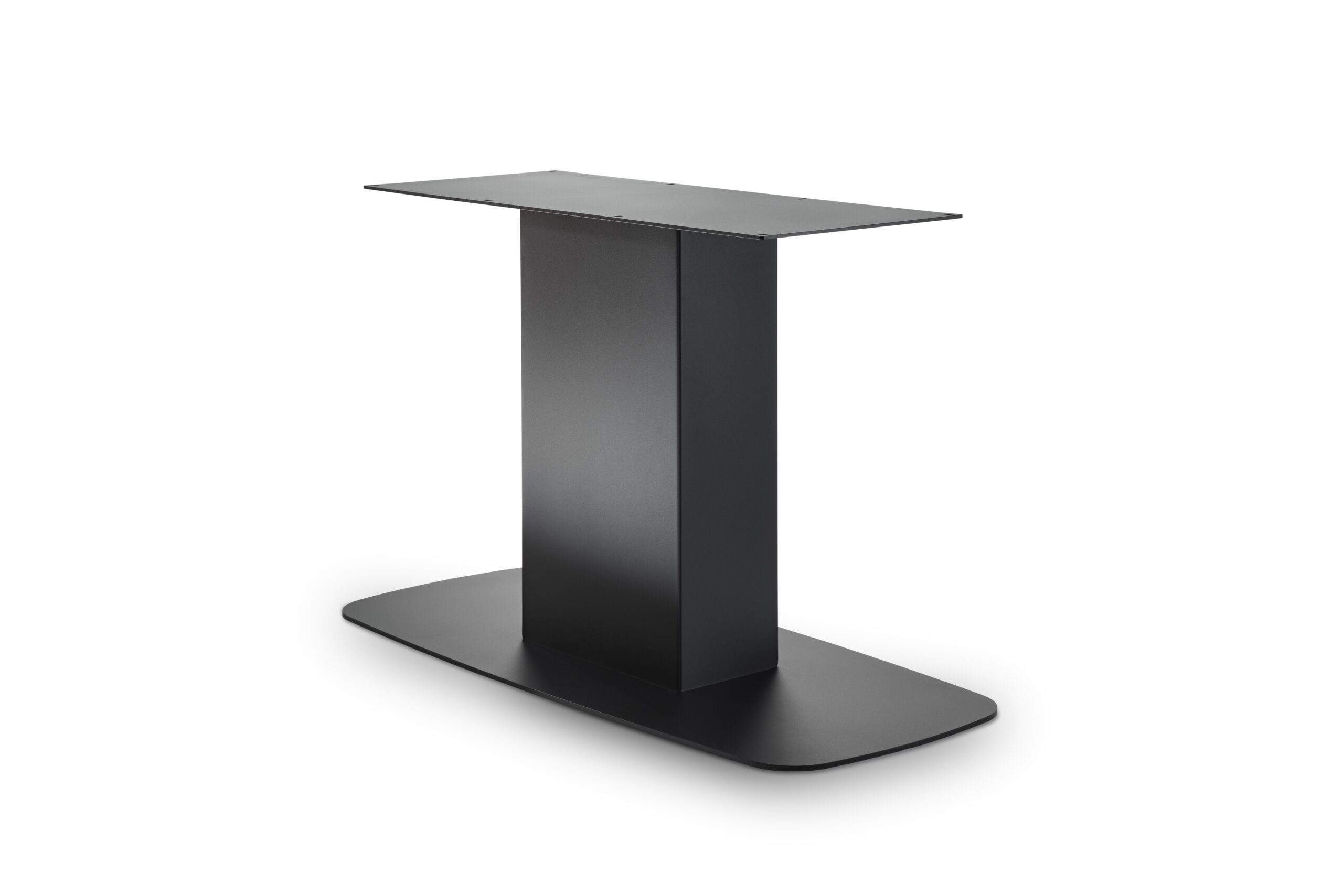 70 cm Tischgestell Boot-scaled - matt schwarz pulverbeschichtet_0