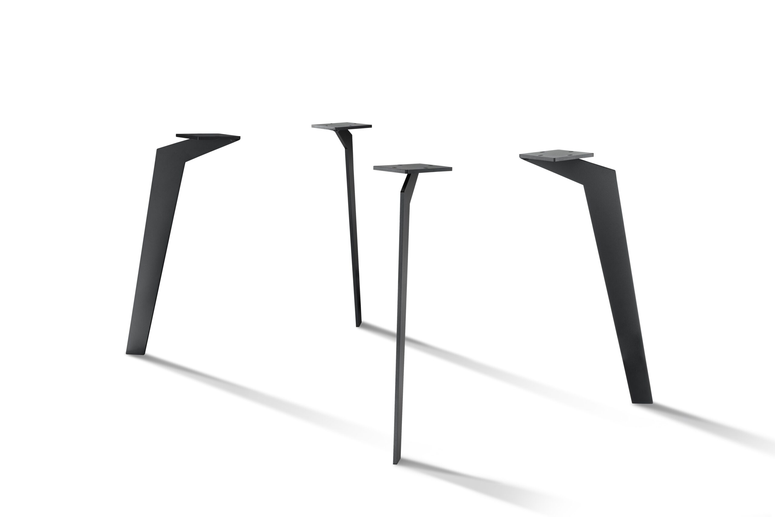 72 cm Tischgestell Zebra - matt schwarz pulverbeschichtet_0 72 cm Tischgestell Zebra - matt schwarz pulverbeschichtet_0