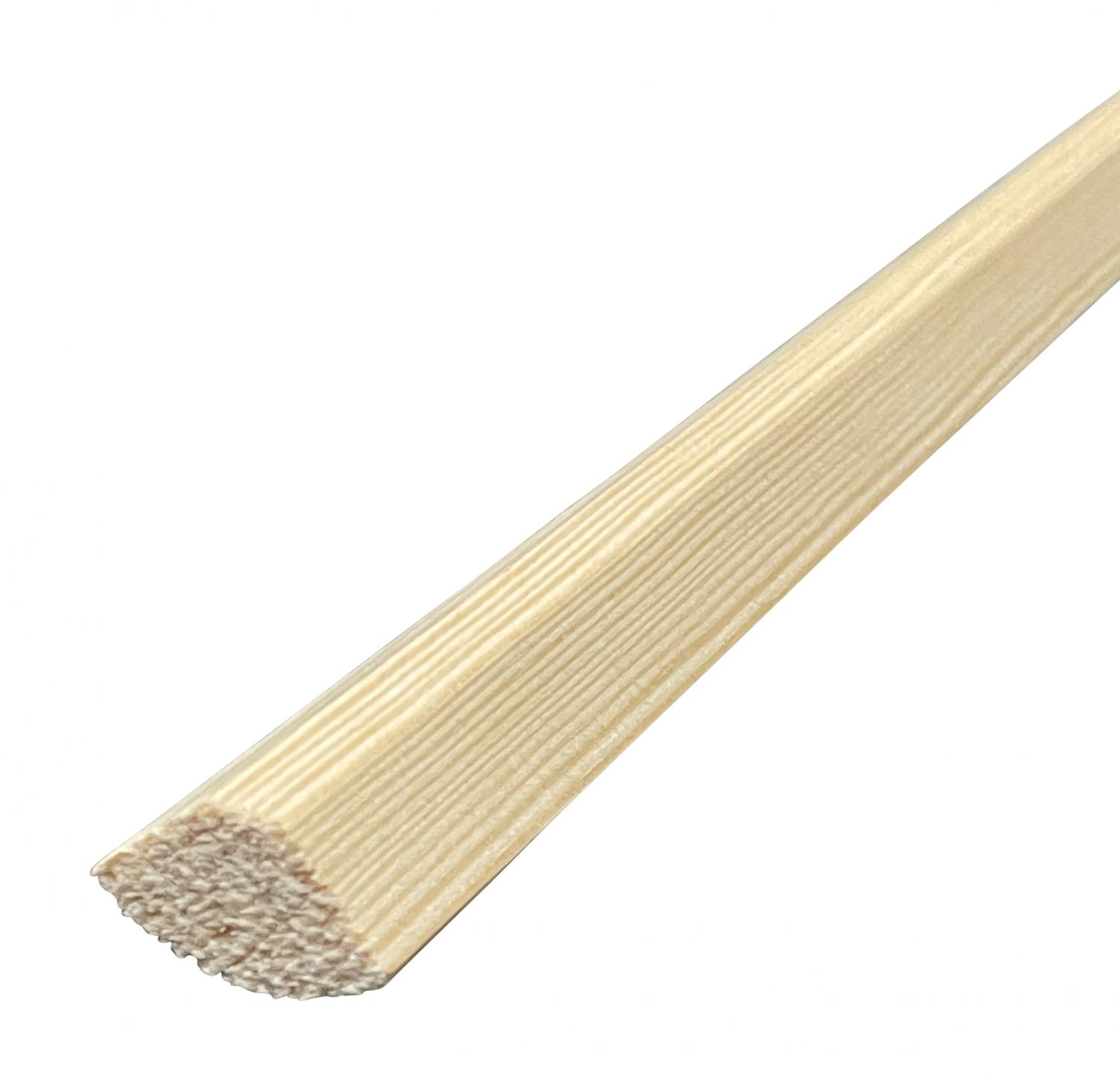 14 x 14 mm Viertelstäbe Kiefer astrein_0