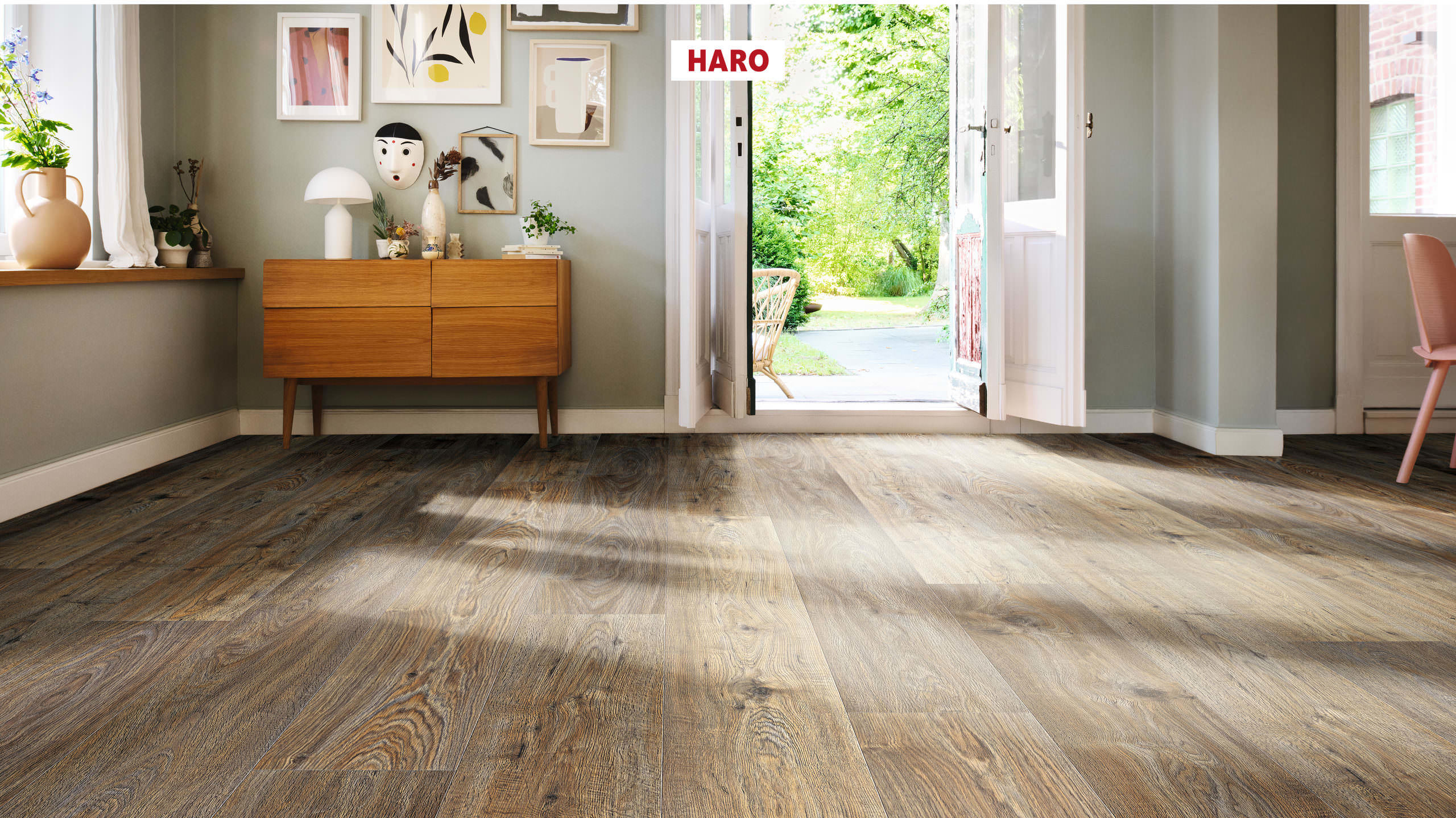 8 mm HARO DISANO WaveAqua - Eiche Quebec altbraun_1 8 mm HARO DISANO WaveAqua - Eiche Quebec altbraun_1