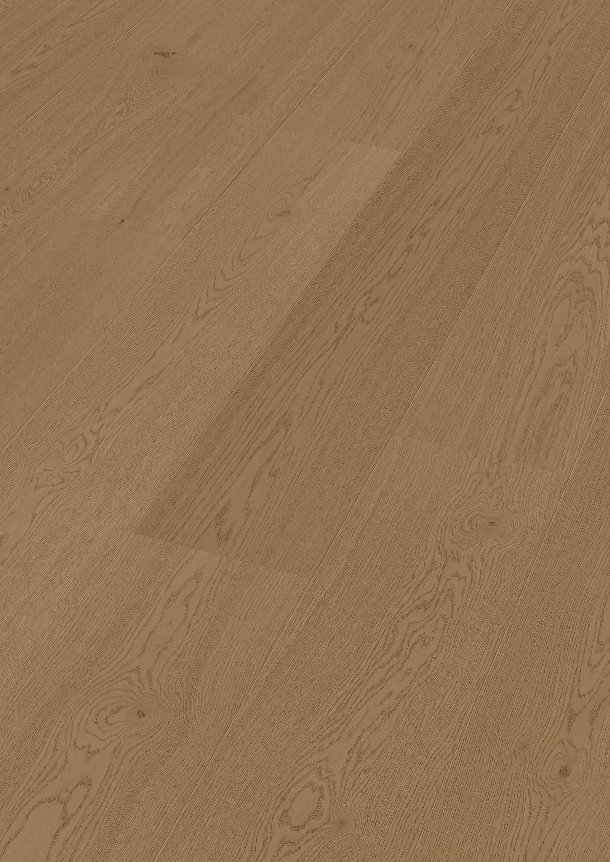 11 mm Lindura-Holzboden HD 400 ultramattlackiert - Eiche lebhaft lehmbraun 20227 | gebürstet