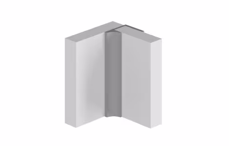 Multipanel Profil Typ Y - Eckprofil - schwarz